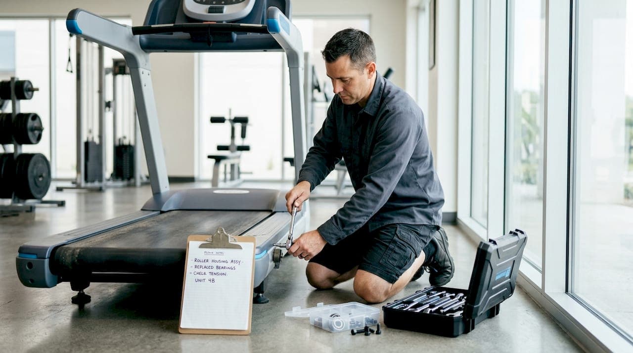 Commercial Treadmill Roller Replacement Explained
